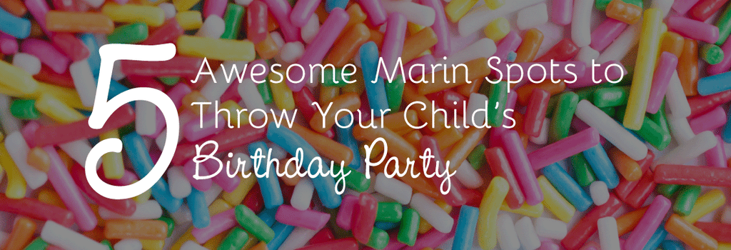 5 Awesome Marin Spots to Throw Your Child's Birthday Party