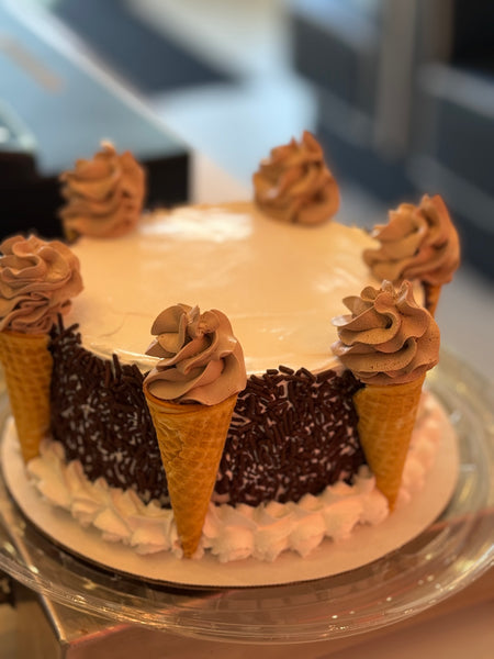 Chocolate Cone Cake